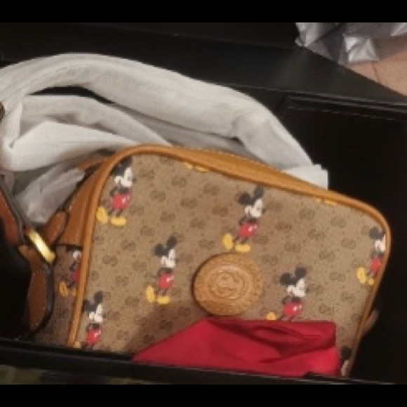 gucci mickey tote